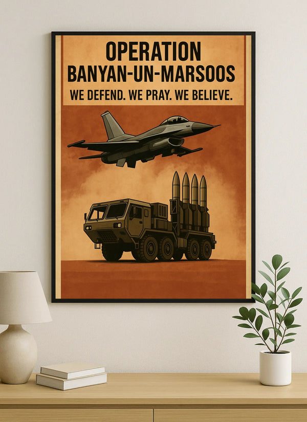 Operation Banyan-un-Marsoos - Wall Art