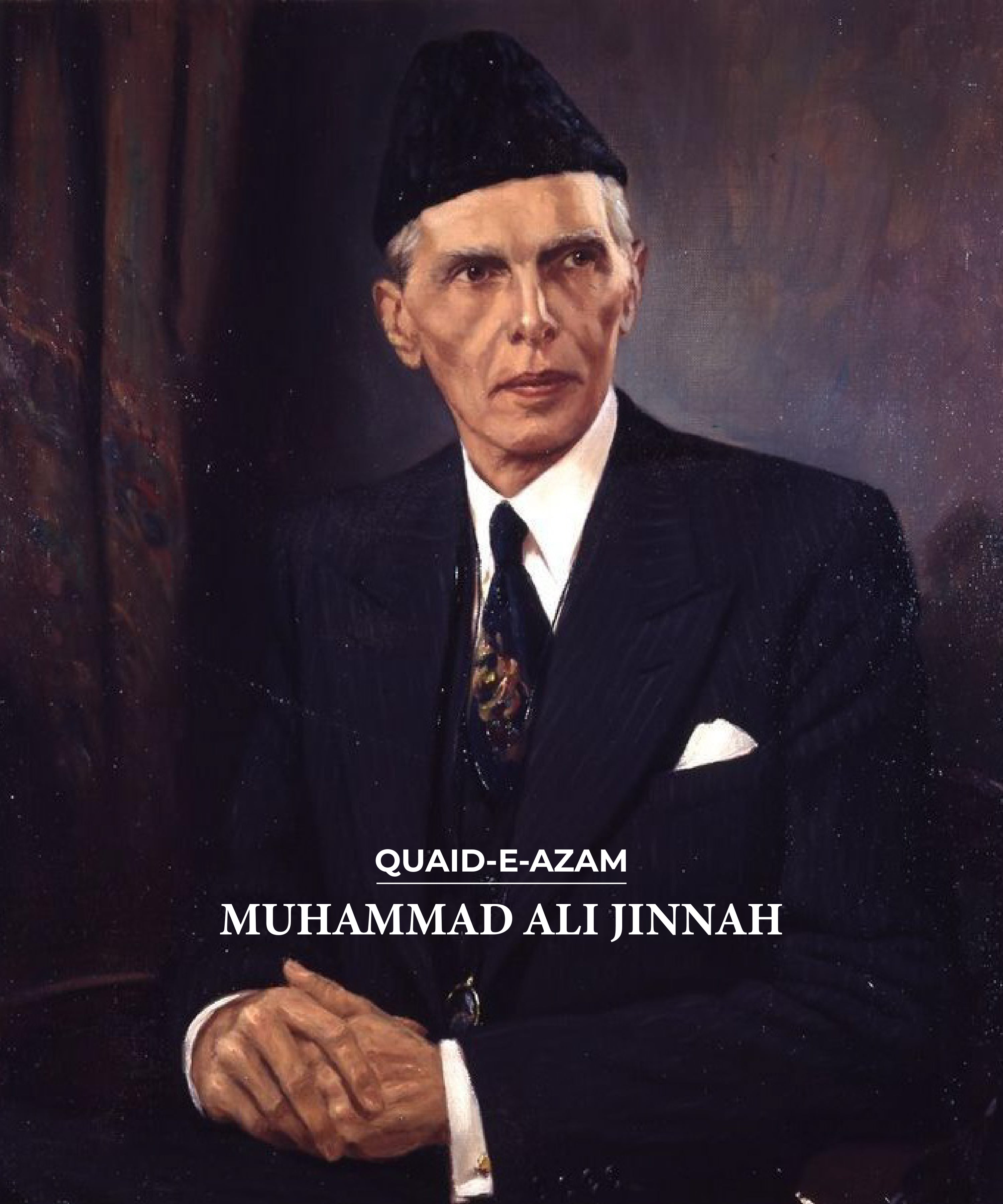 QUAID-E-AZAM MUHAMMAD ALI JINNAH WALL FRAME - EVODIA PK STORE