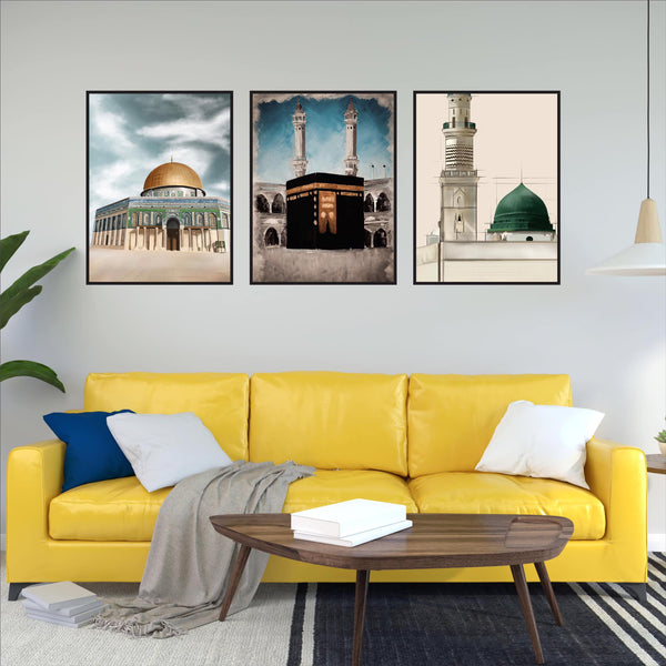 SET OF 3 ISLAMIC LANDMARKS - EVODIA PK STORE