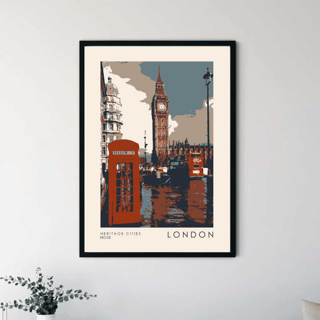 Trendy Cities Travel Art - EVODIA PK STORE