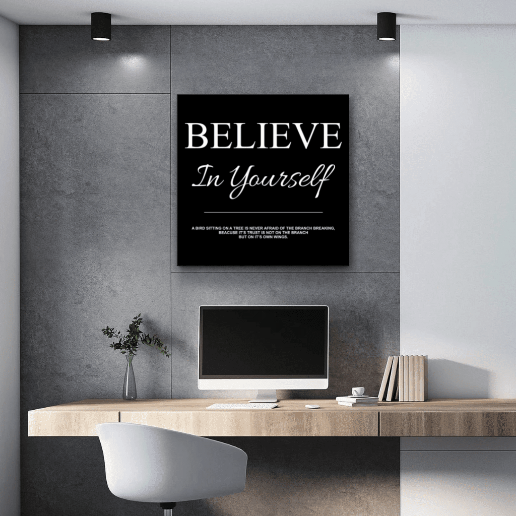 MOTIVATIONAL FRAMED QUOTES BUNDLE BLACK & YELLOW - EVODIA PK STORE