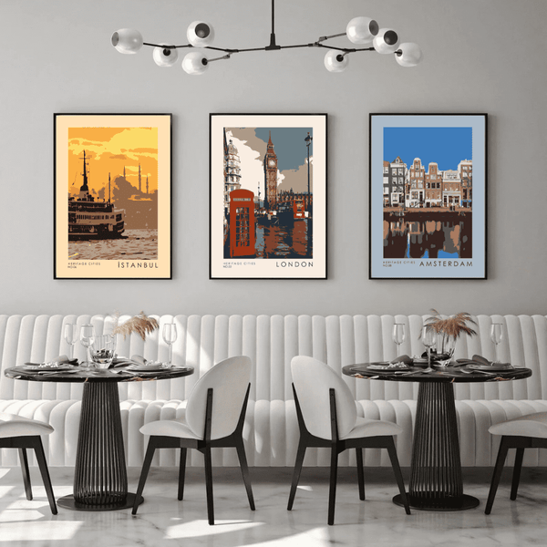 Trendy Cities Travel Art - EVODIA PK STORE